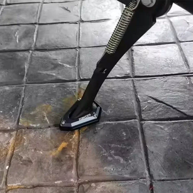 For ZONTES 350-E 350-D 350-K 350-M 350D 350E 350M 350K Motorcycle Accessories Kickstand Side Stand Foot Enlarge Extension Pedal