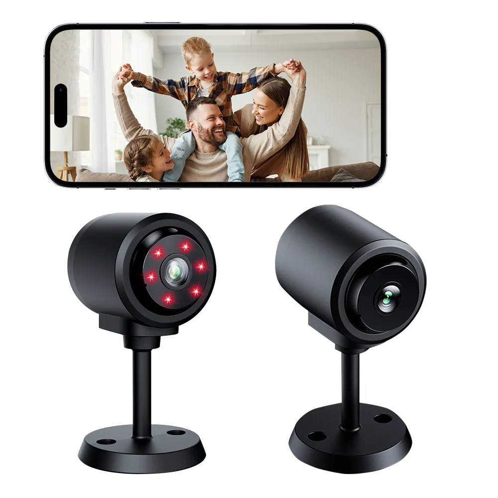 

C1 интеллектуальная маленькая камера WIFI, широкоугольная камера высокой четкости, камера ночного видения для домашней безопасности