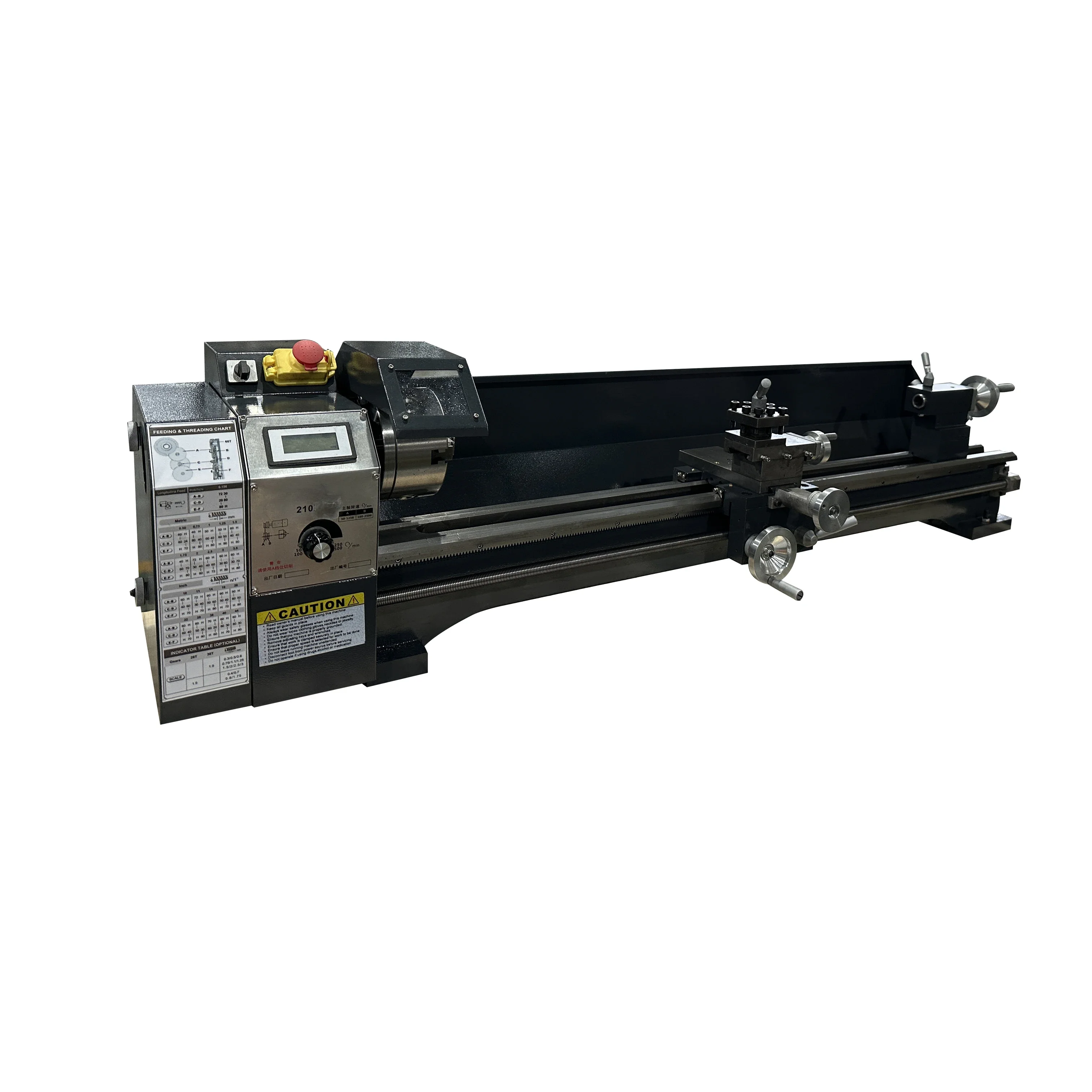 For 220v/110v Metal Lathe Machine Design-Based Customization Horizontal Mini Hobby Metal Lathe