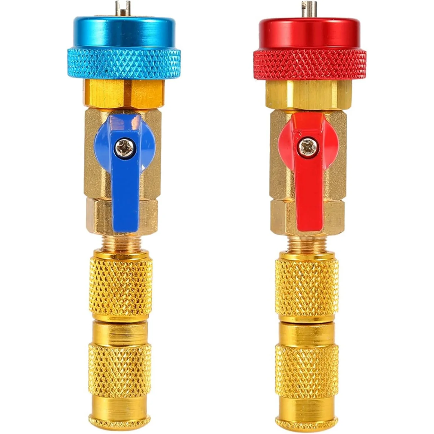 Automotive AC R134A Spool Valve Remover & Installer Quick Kit - High/Low Pressure Efficient Repair Tool