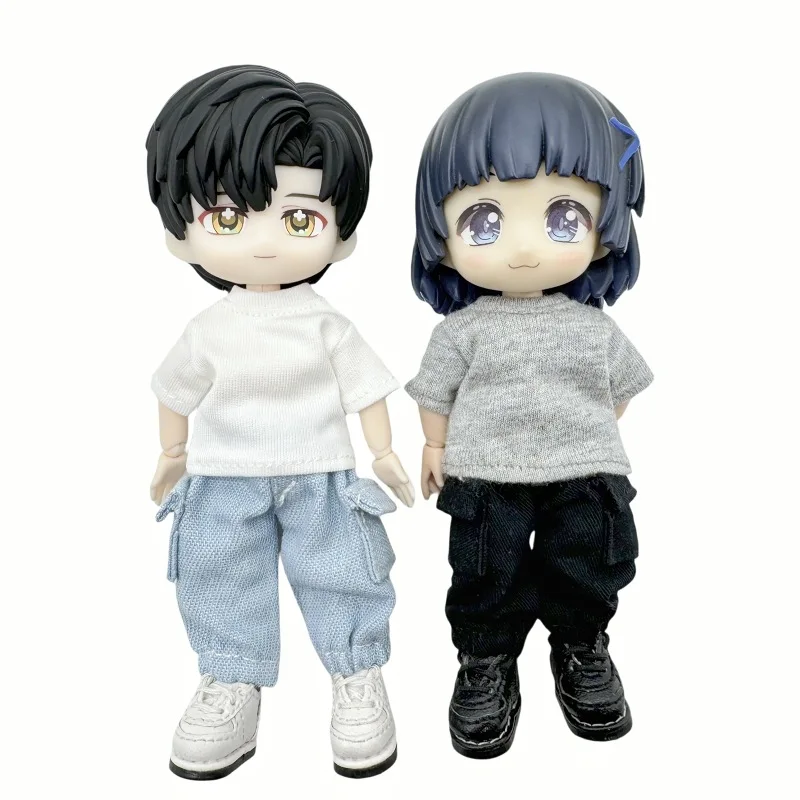 1/12 BJD Doll Clothing Accessories Fashion Casual, Workwear-style Jeans – Versatile Trousers For OB11 GSC BJD Doll 2.0 YMY