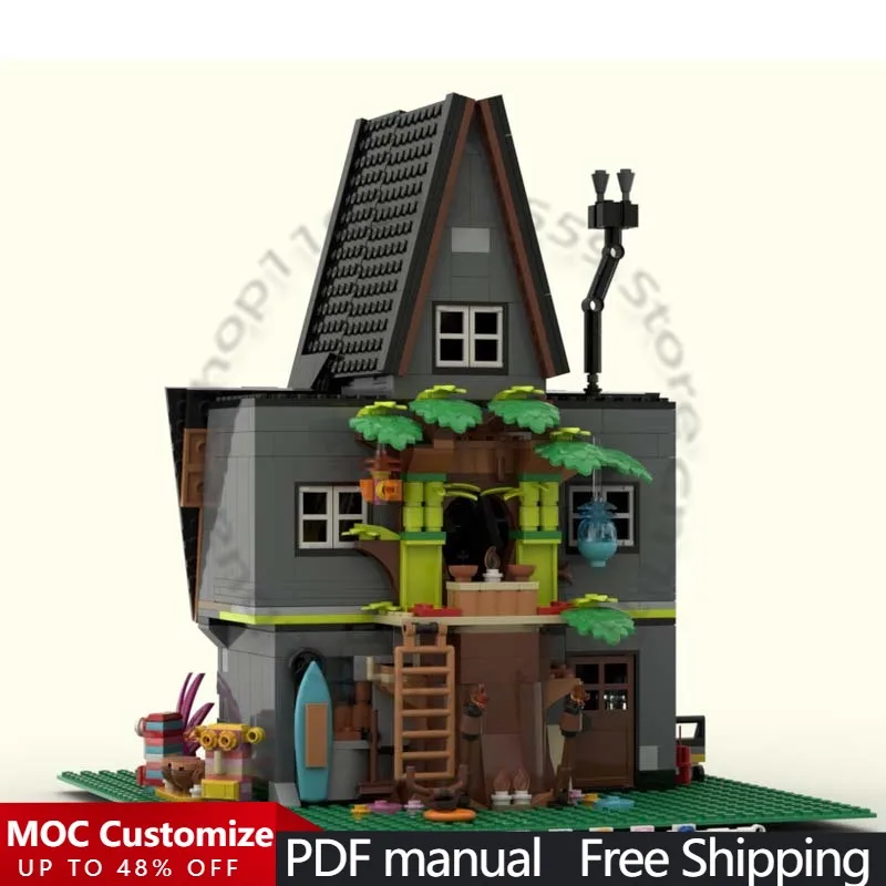 1041 Piezas de Construcción Modular - Modificación del Set 75583 MOC, Bloques de Construcción Modulares Personalizables, Juguete DIY para Regalo Festivo