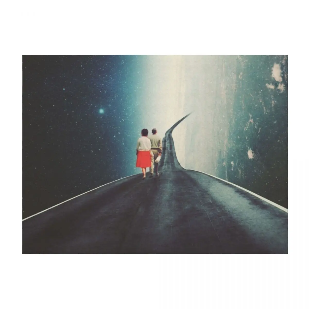 Just Walk Beside Me Throw Blanket Hairys Shaggy Winter beds Blankets