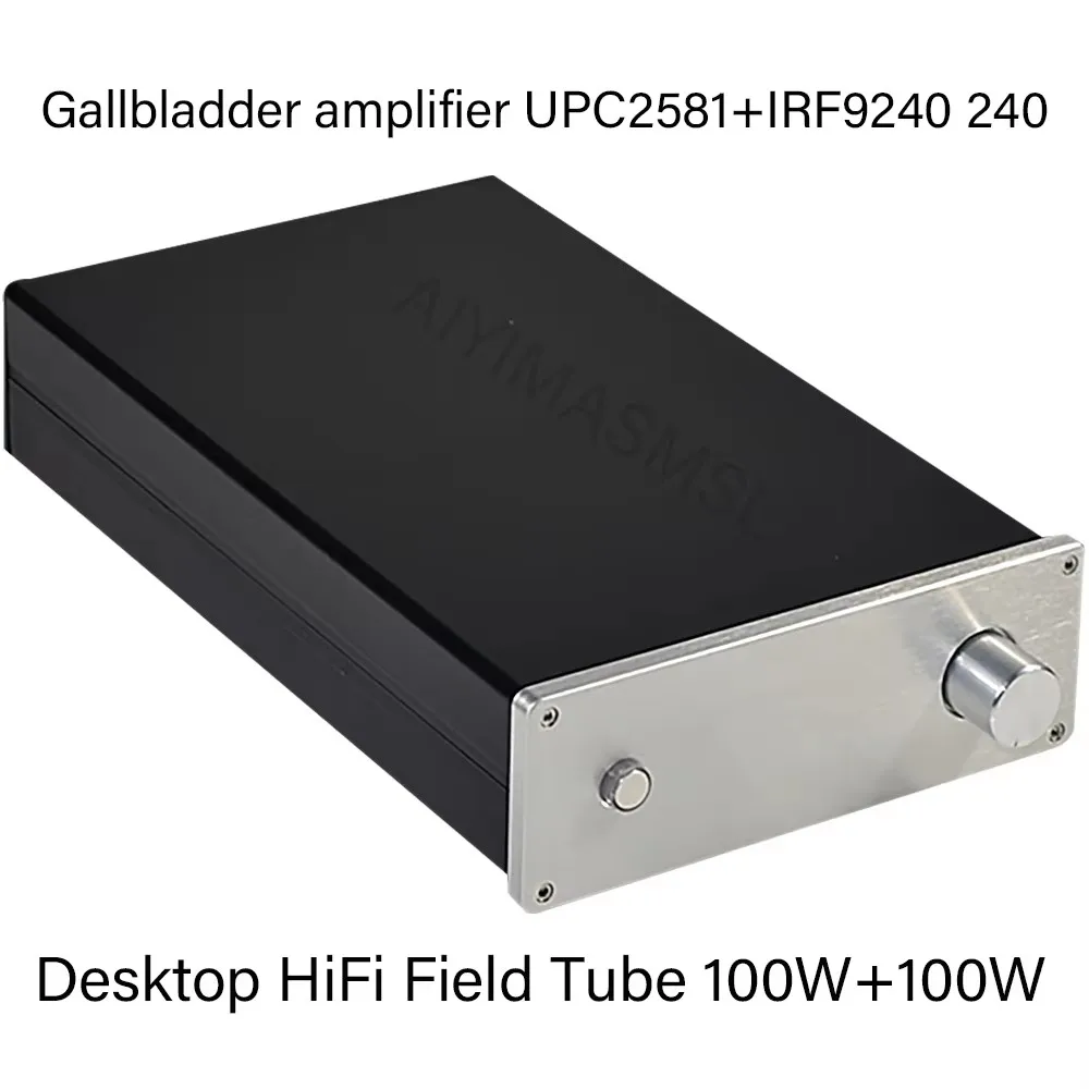 AIYIMA SMSL HiFi усилитель мощности IRF240 полевая лампа 2,0 100 Вт настольный усилитель класса A класса AB лучше, чем 3886 1969 72943