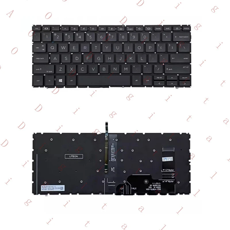 

Клавиатура WW для HP ProBook 445 G9 440 G9 HSN-Q27C-4 HSN-Q31C
