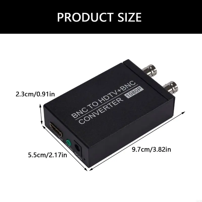 محولات G6DD BNC إلى محولات HDTV BNC CORPONES BNC INPUT إلى إخراج HDTV
