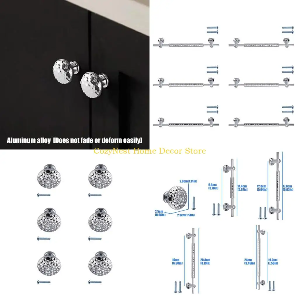 92MF Cabinet Front and Drawer Handles with a Bright Reflective Finish for Furniture