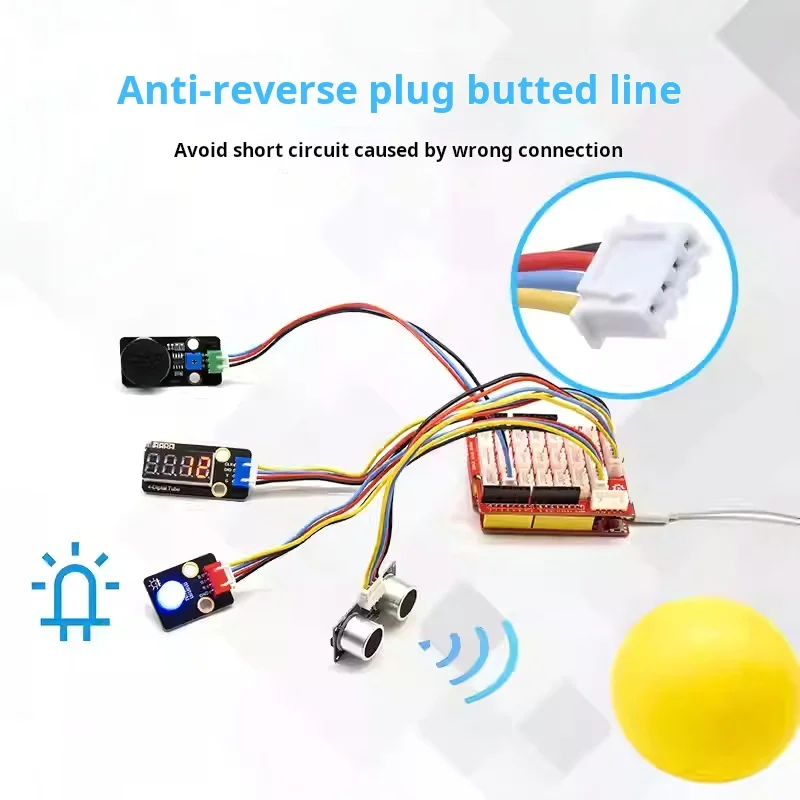 Arduino UNO R3 Starter Kit Scratch Programming Learning Set DIY Electronics STEM Education Board