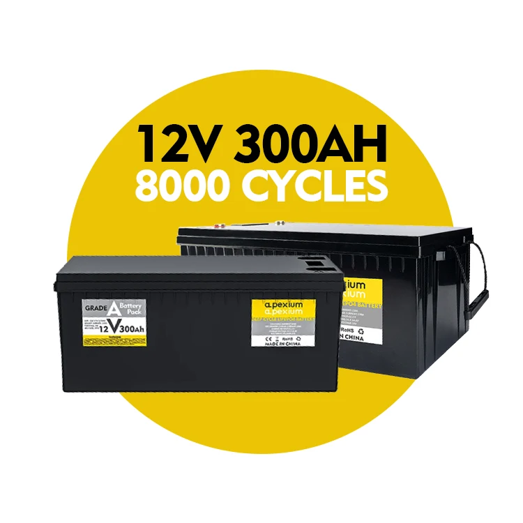Ip65 Waterproof Grade A Gokwh 12v 24v 100ah 200ah 300ah 320ah Lifepo4 Akku Customized Solar Battery Pack Lcd Display For Boat Rv