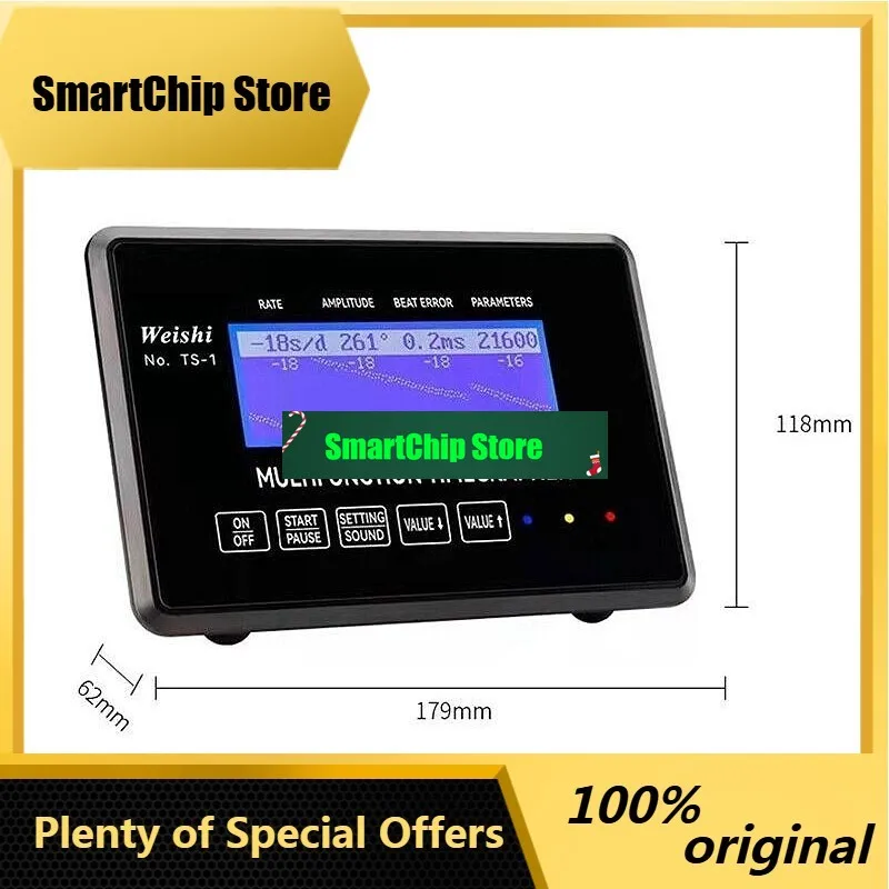 SmCpTS-1 Mechanical Watch Timegrapher Multifunctional Calibration Instrument With Touchable Screen