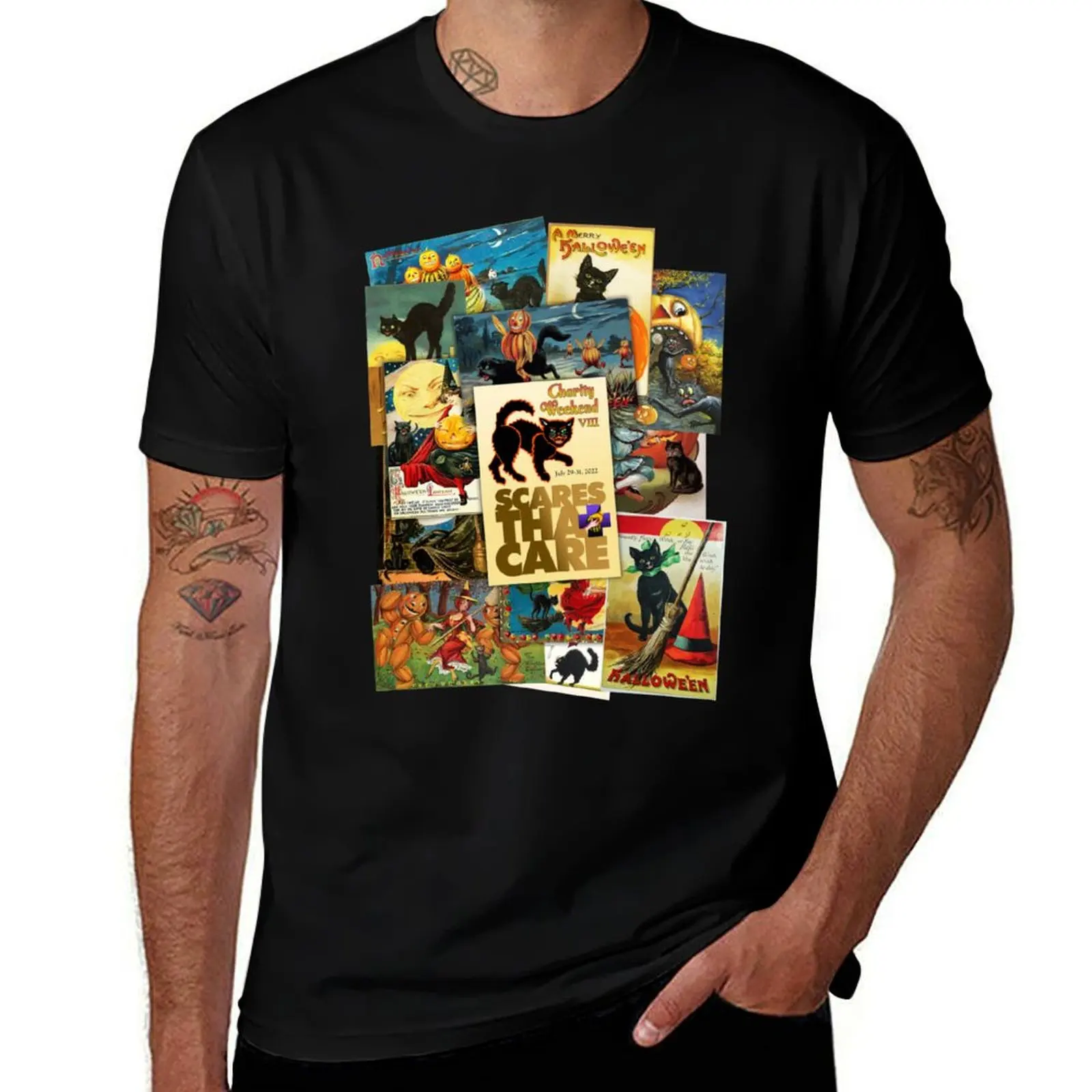 T-shirt à manches courtes pour sports de plein air Scares That Care 2022 Charity Weekend