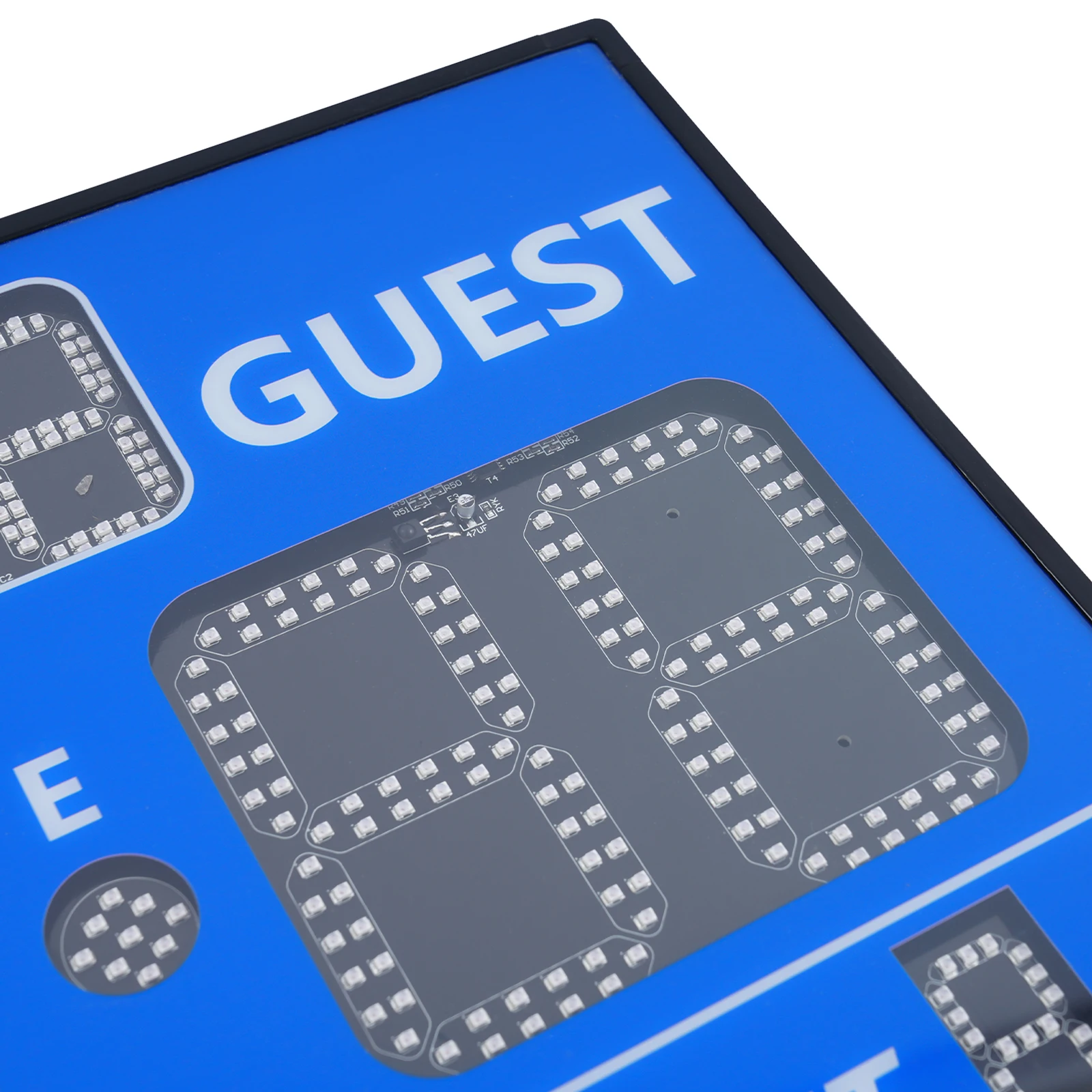 Tableau de bord numérique électronique Portable, tableau de bord LED 0-99 Points, tableau de bord à Distance visuelle 21m/68.9f pour jeux de Baseball