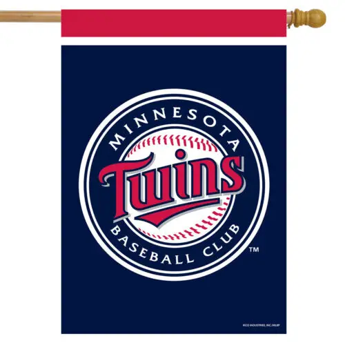 Minnesota Twins House Flag Licensed ; Briarwood Lane