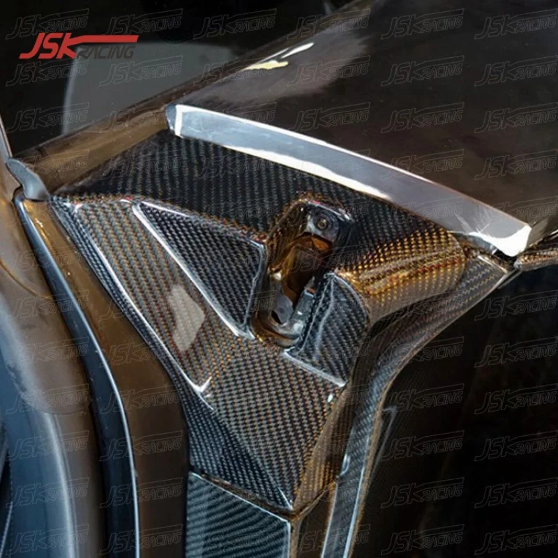

CARBON FIBER Trim Cover DOOR LOCK COVERS For 2011-2018 LAMBO AVENTADOR LP700-4