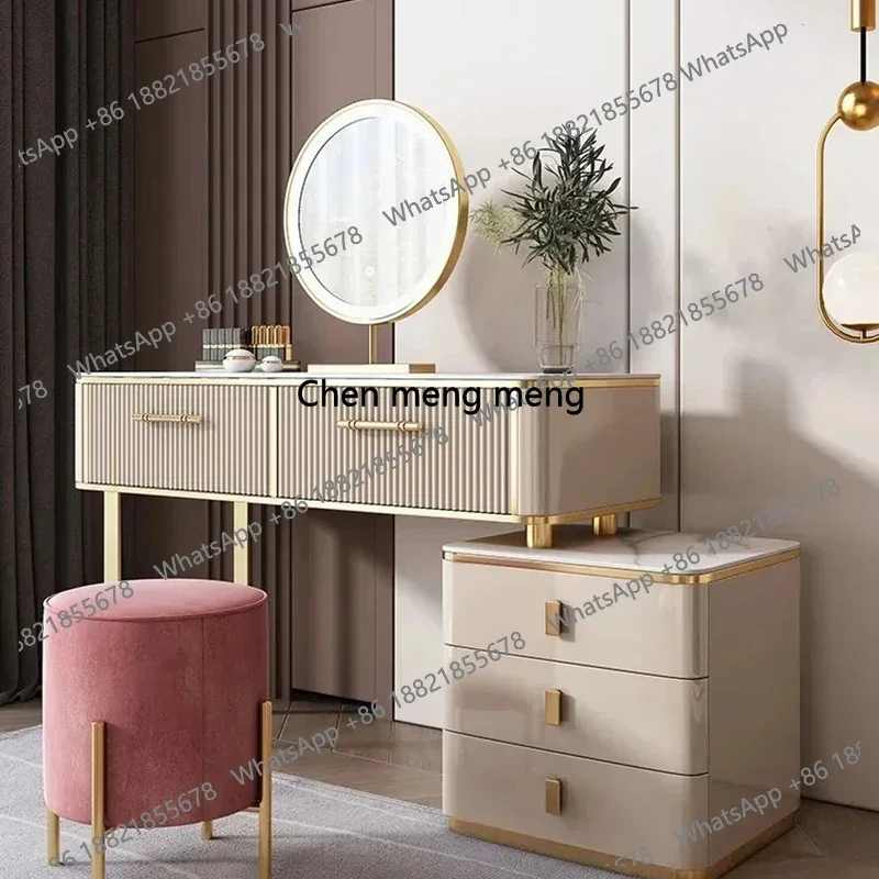 

Salon Storage Vanity Table Living Rooms Space Saving Drawers Dresser Bedroom Makeup Luxury Muebles De Dormitorio Hotel Furniture