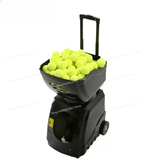 E500 Automatic Tennis Ball Launcher Machine Programmable Remote Control Trainer for Practice