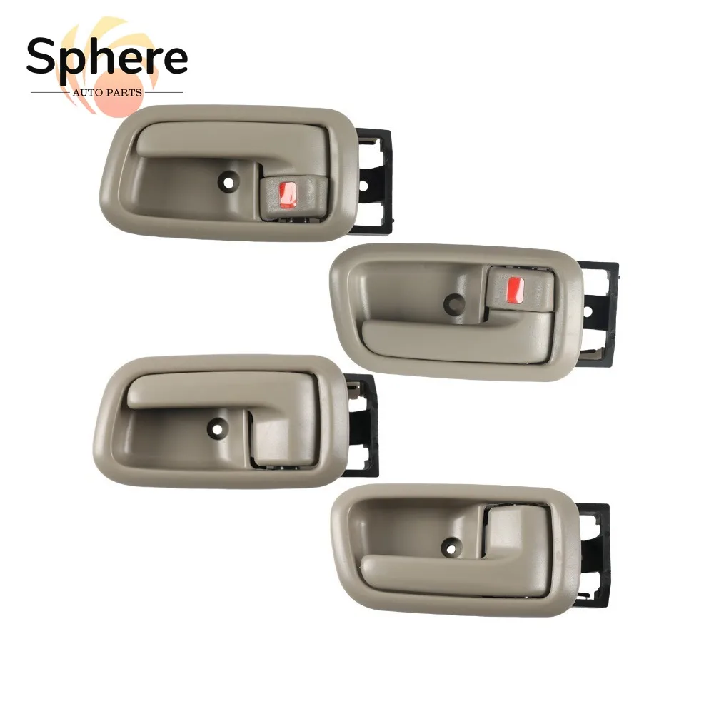 

4 шт./компл. 69205-0C010 69206-0C010 69207-0C010 69208-0C010 внутренняя дверная ручка для Toyota Tundra 2000-2006 Sequoia 2001-2007