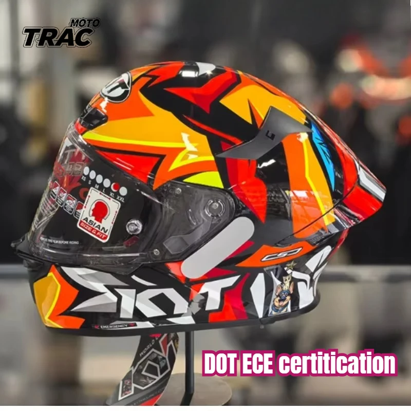 New Arrivals Original KYT Motorcycle Helmets Road Racing Moto Cascos Sport Bike Helmet Naked Bike Casco DOT ECE Certification