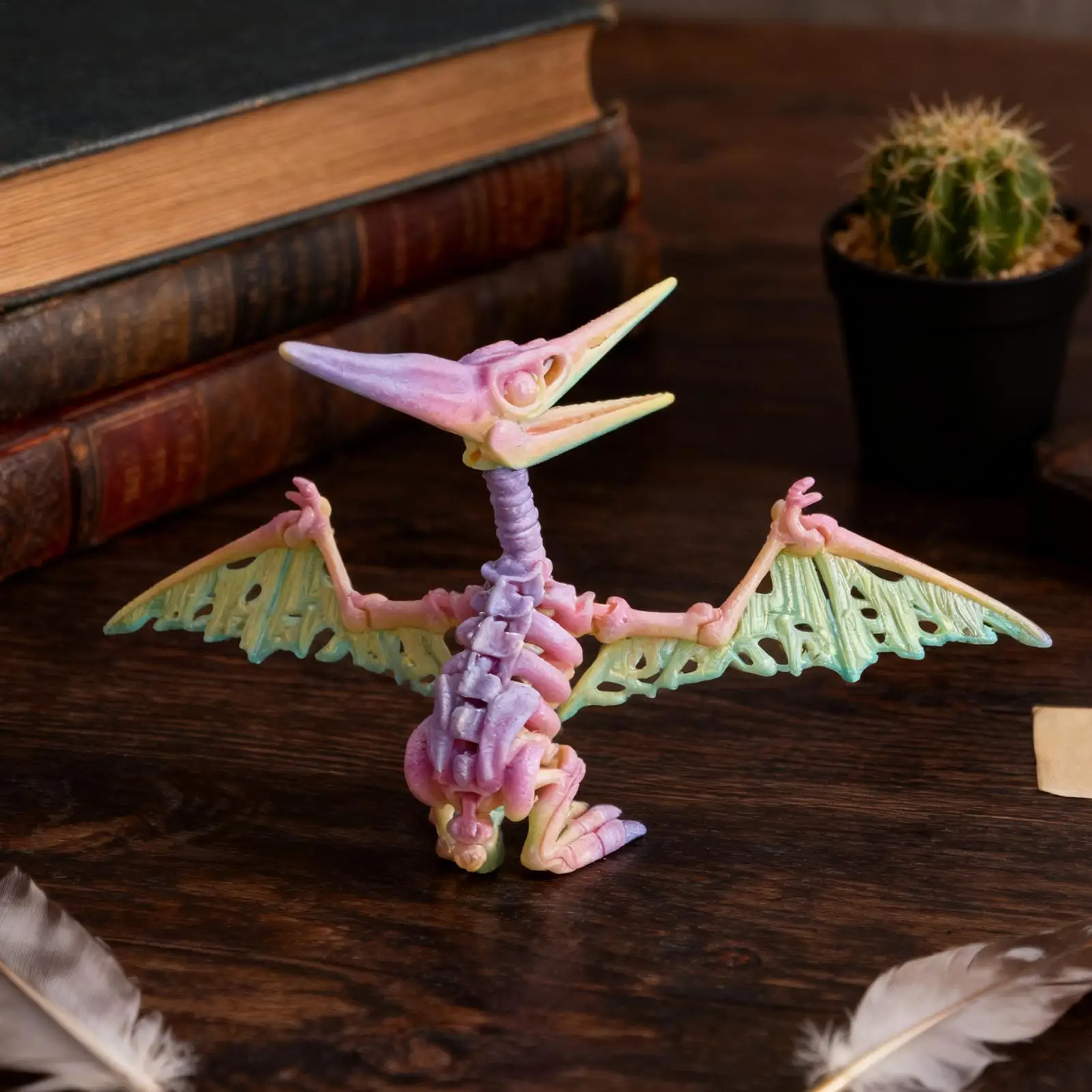 Movable 3D Printed Pterosaur Dinosaur Toy 5