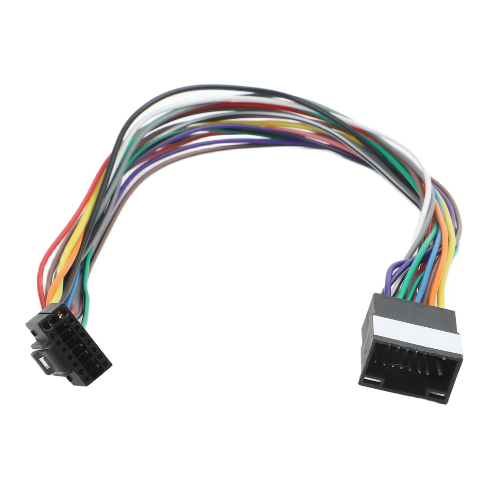16Pin ISO Wire Harness Extension Cable 40cm for Car Stereo Radio For Android Player Supporting Car Audio Compatibility