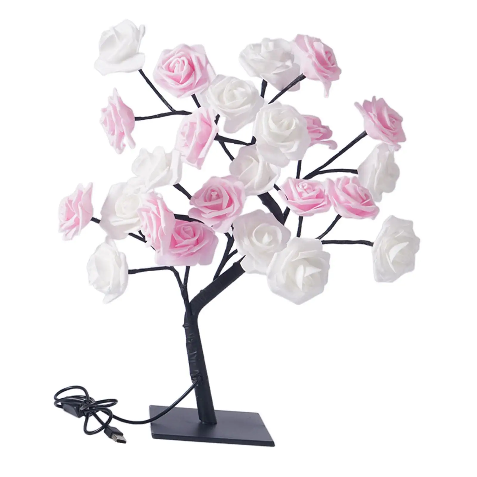 

Rose Trees Lamp Night Lights LED Christmas Holiday Valentine Day