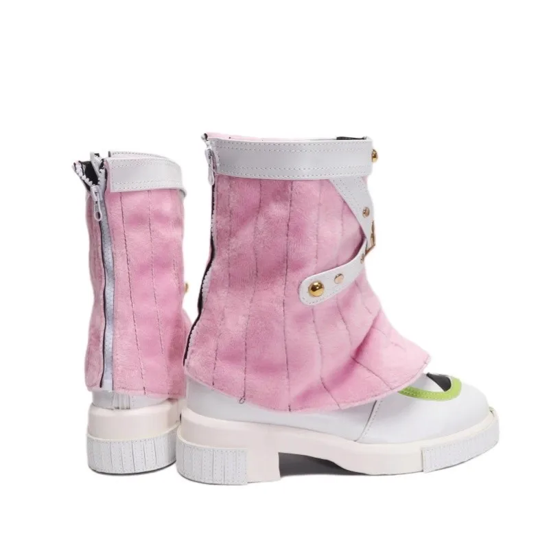 Genshin Impact Varesa Scarpe Cosplay Halloween per uomo Donna Stivali di carnevale Puntelli Cosplay