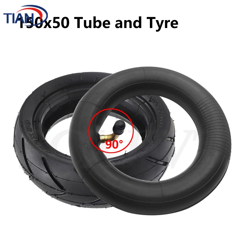 HOTA 6 Inch 150x50 Scooter Outer Tire Inner Tube 6x2 for Electric Scooter F0 Wheel Chair Truck Pneumatic Tyres