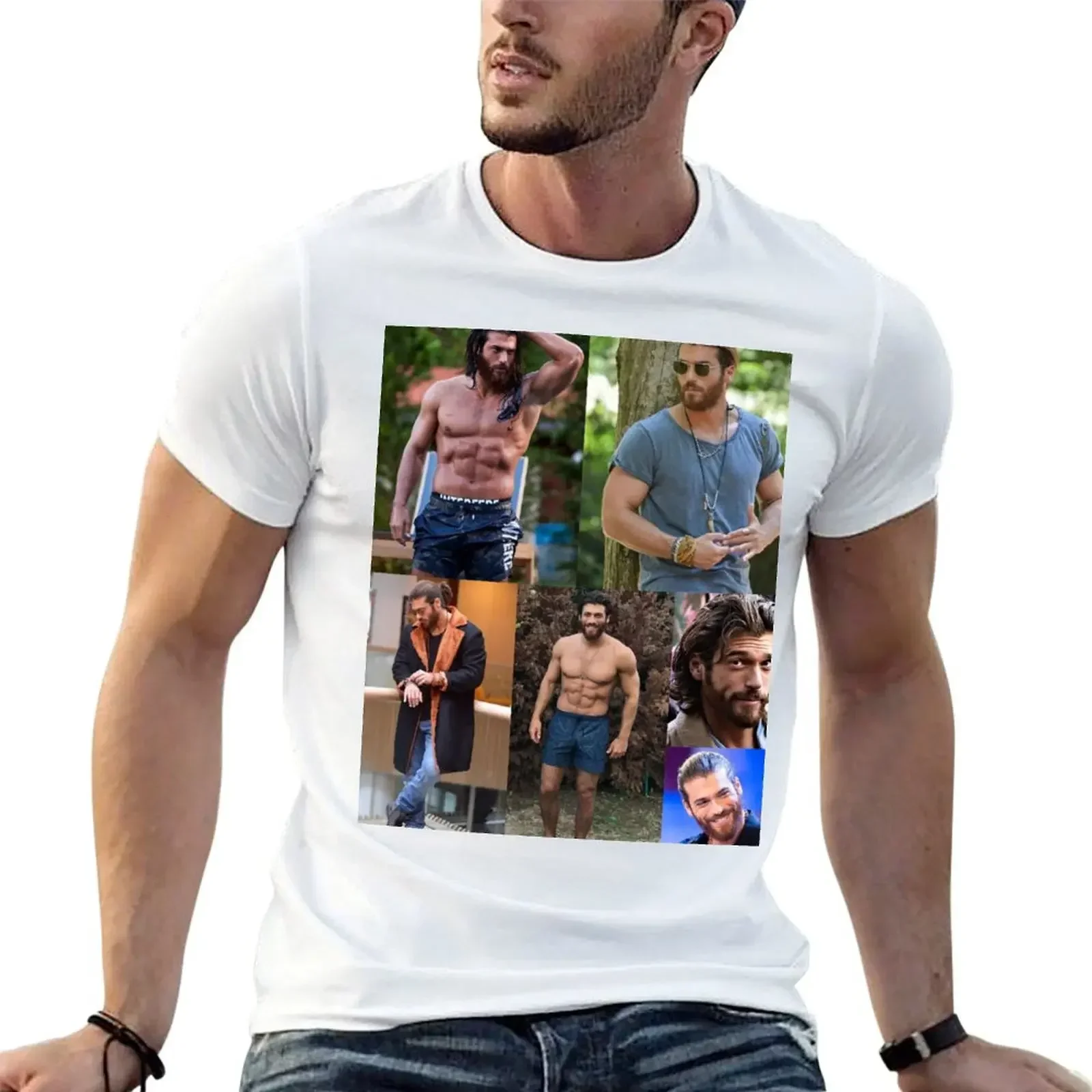 can yaman T-Shirt oversizeds plus sizes shirts graphic tee men clothes