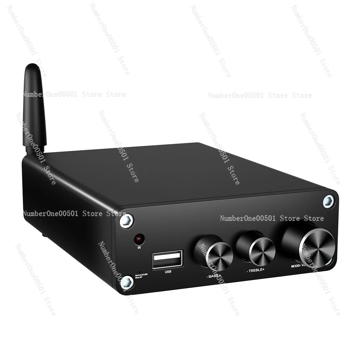 

5.3 Digital power amplifier, mini desktop, stereo power amplifier, high and low sound adjustment sleeve