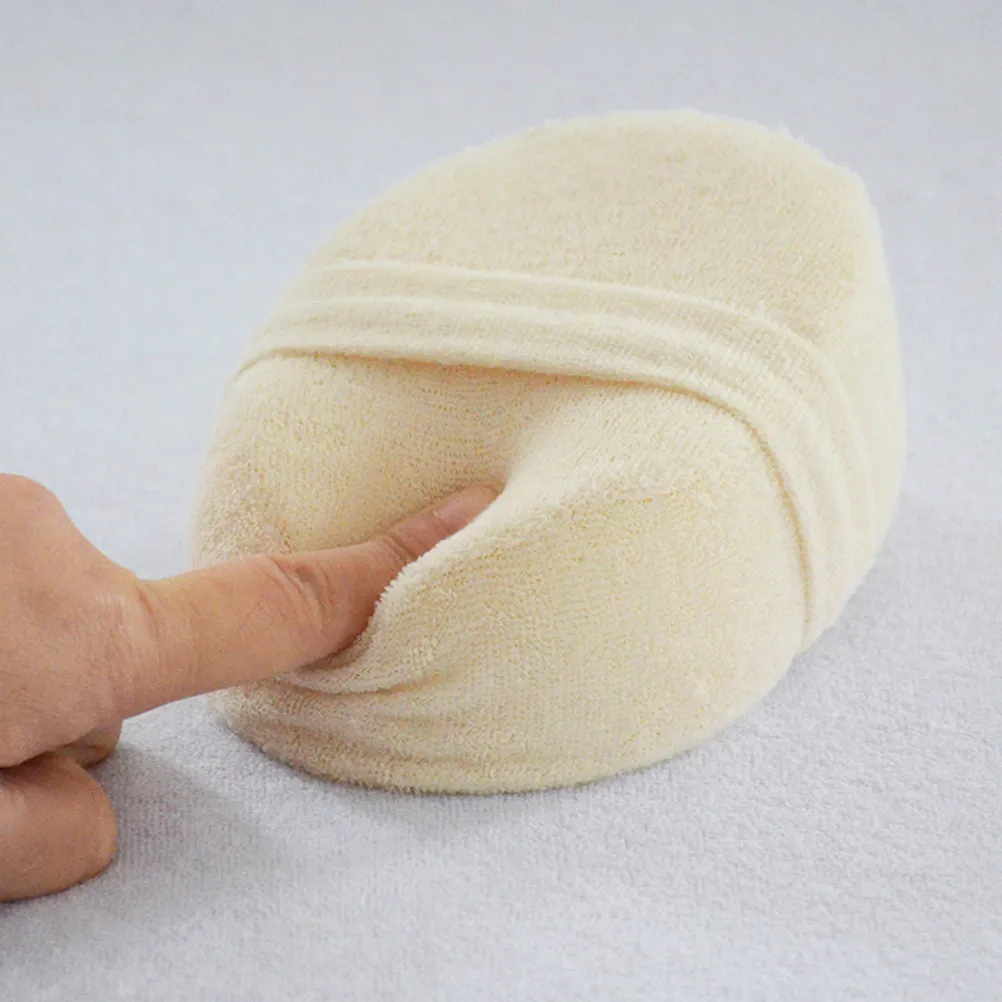 

4pcs Loofah Sponge Bath Ball Body Scrubber For Exfoliating Dry Skin Elbows Knees Oil Control Massage Brush Shower Ball