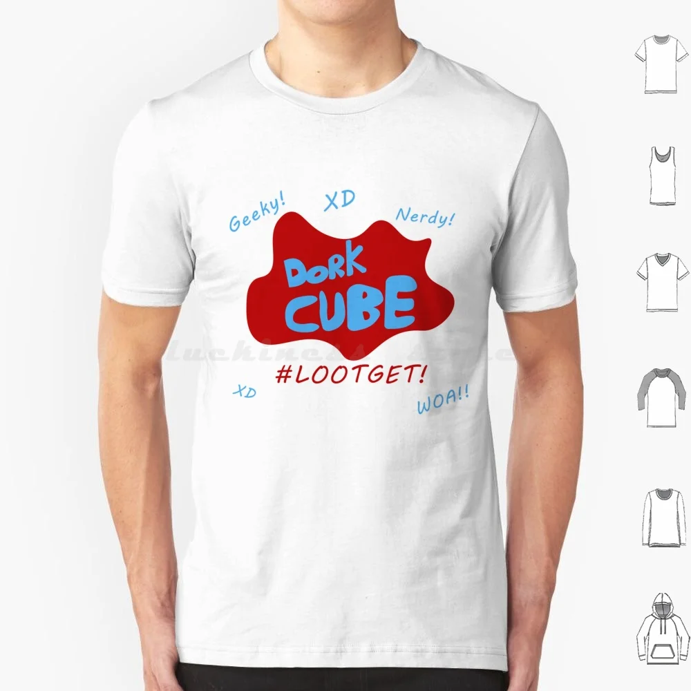 Dork Cube T Shirt 6xl Cotton Cool Tee Jerma Scary Box Bad Dork Cube Dork Cube Jerma985 Streamer Stream Twitch Ttv Twitchtv