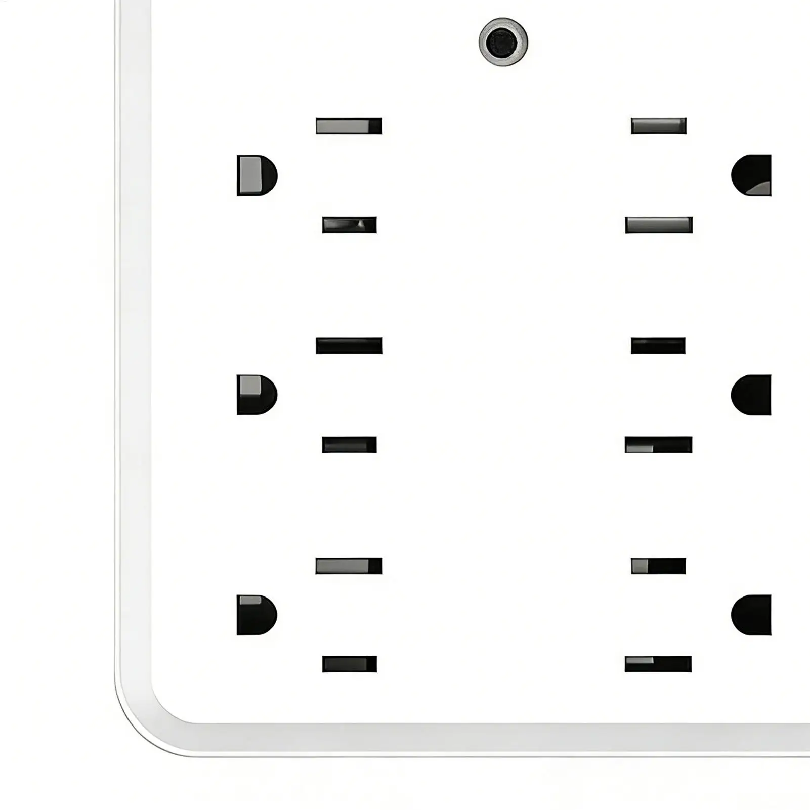 

Умный сетевой адаптер-разветвитель с полкой для дома, ванной, кухни, общежития, электроники, зубных щеток, бытовой техники и телефонов