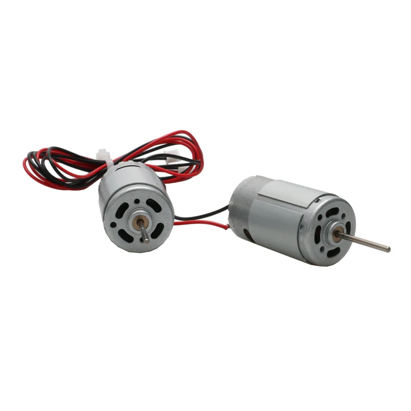 Motor de alta velocidad 390 integrado con cable 13000RPM/min 5V-12V DIY para cebo RC remolcador de barco, accesorios de propulsor submarino