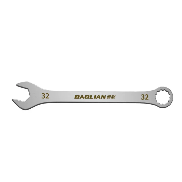 3mm Ultra-thin Wrench Large Open-end Wrench Plum Dual-purpose Wrench Wholesale 4-27MM Cross-border Thin Section Dual-purpose 5