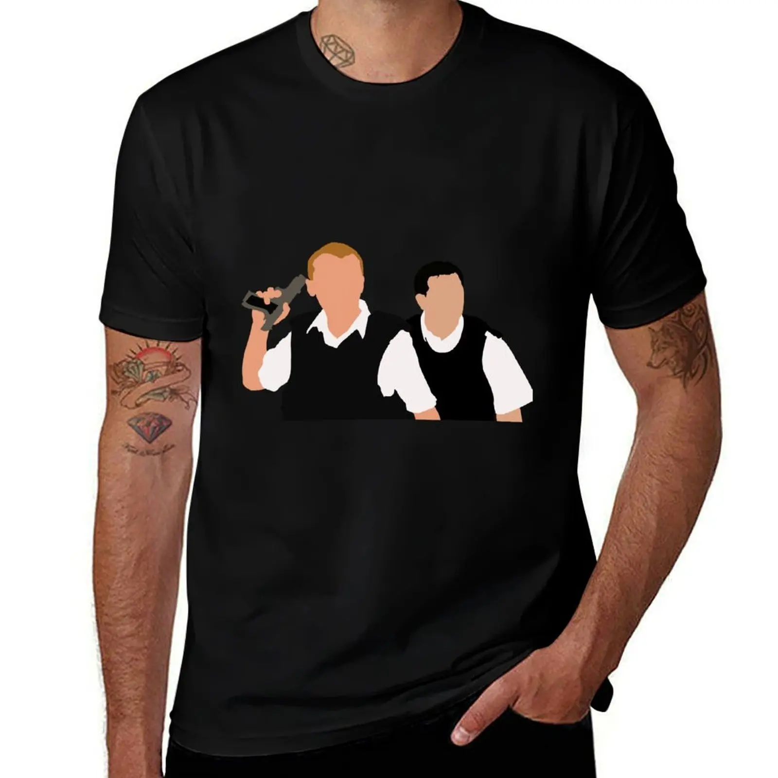 

Hot Fuzz T-Shirt essential t shirt rapper graphic tees tshirts personalised blacks mens t shirts top quality