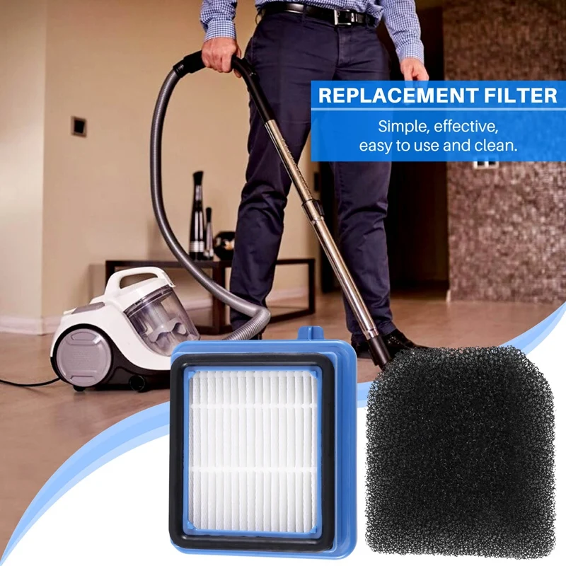 Substituição hepa filtro para aspirador de pó, peças sobressalentes para ethernet q6 q7 q8 wq61/wq71/wq81