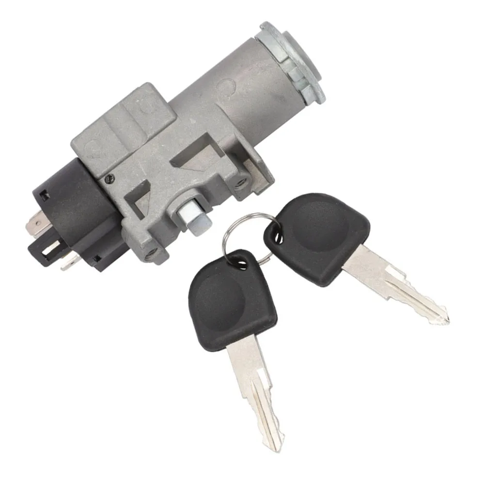 Replacement Ignition Switch Lock Cylinder Set for Chevrolet Matiz 93741068 531409 Includes 2 Keys Vehicle Direct Fit
