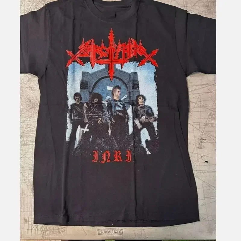 SARCOFAGO Band Reprinted Black T Shirt Full Size S 5XL