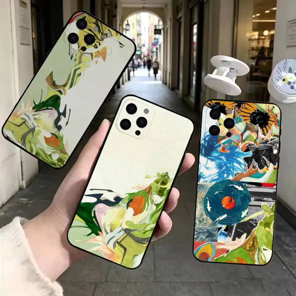 Чехол для телефона Jazz Hip Hop N-Nujabes luv(sic) черный, мягкий, для iPhone 17 16 15 14 13 12 11 XS Mini Pro Air Max Plus, защитный
