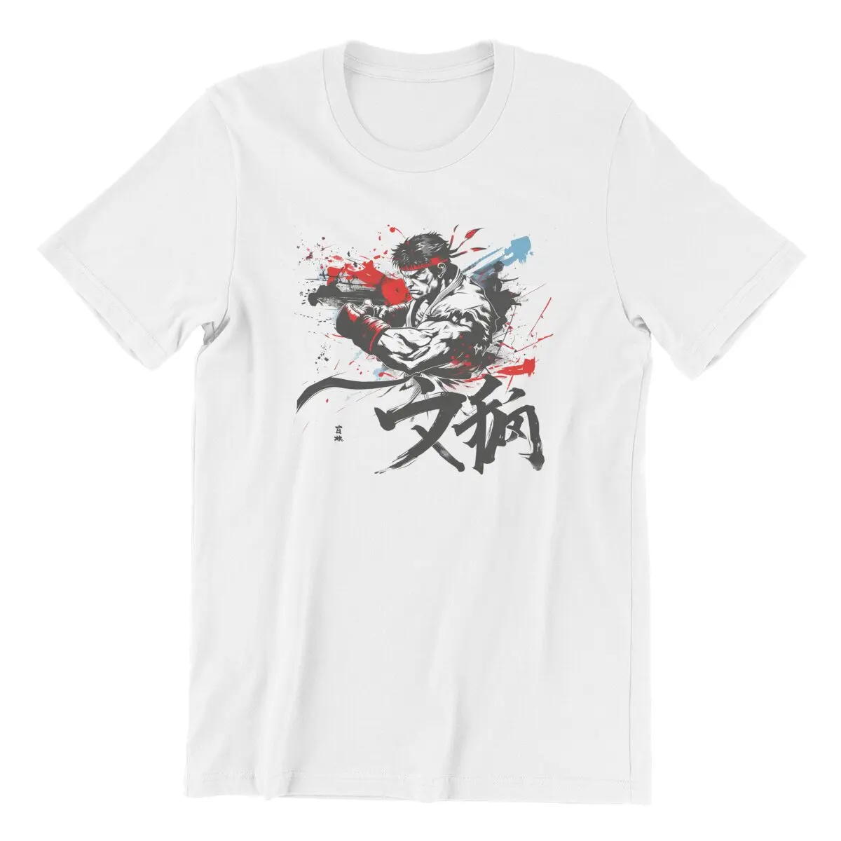 Ryu Street Fighter Video game Retro Arcade game men's clothing Plus size Mens graphic tshirts Street Fighter Retro Arcade game