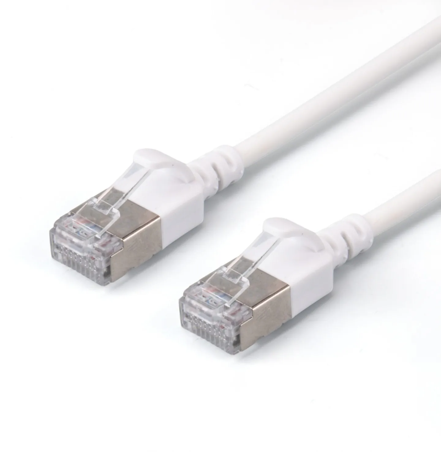 Linkwylan Cat6A Cat7 STP Патч-корд 32AWG Тонкий Ethernet-кабель RJ45 Цветной сетевой кабель 4 витых пара TPE Интернет-кабель Lan
