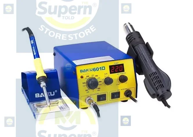 

BAKU 601D Hot Air Gun Welding Station Digital Display Phone Maintenance Special 2-in-1 Soldering Iron
