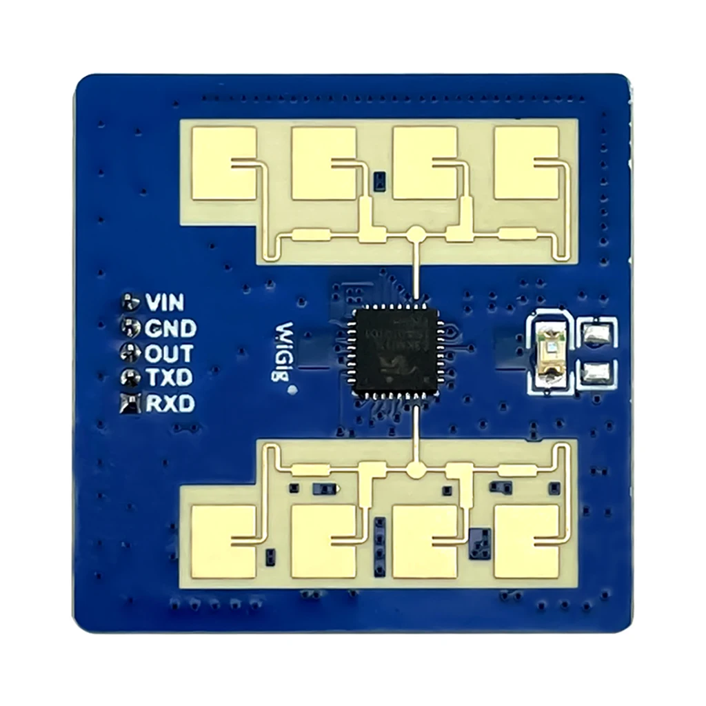 LD2411 24G Radar Sensor Module Smart Home Human Distance Sensing & Gesture Recognition Module Automatic Switch FMC W Modulation