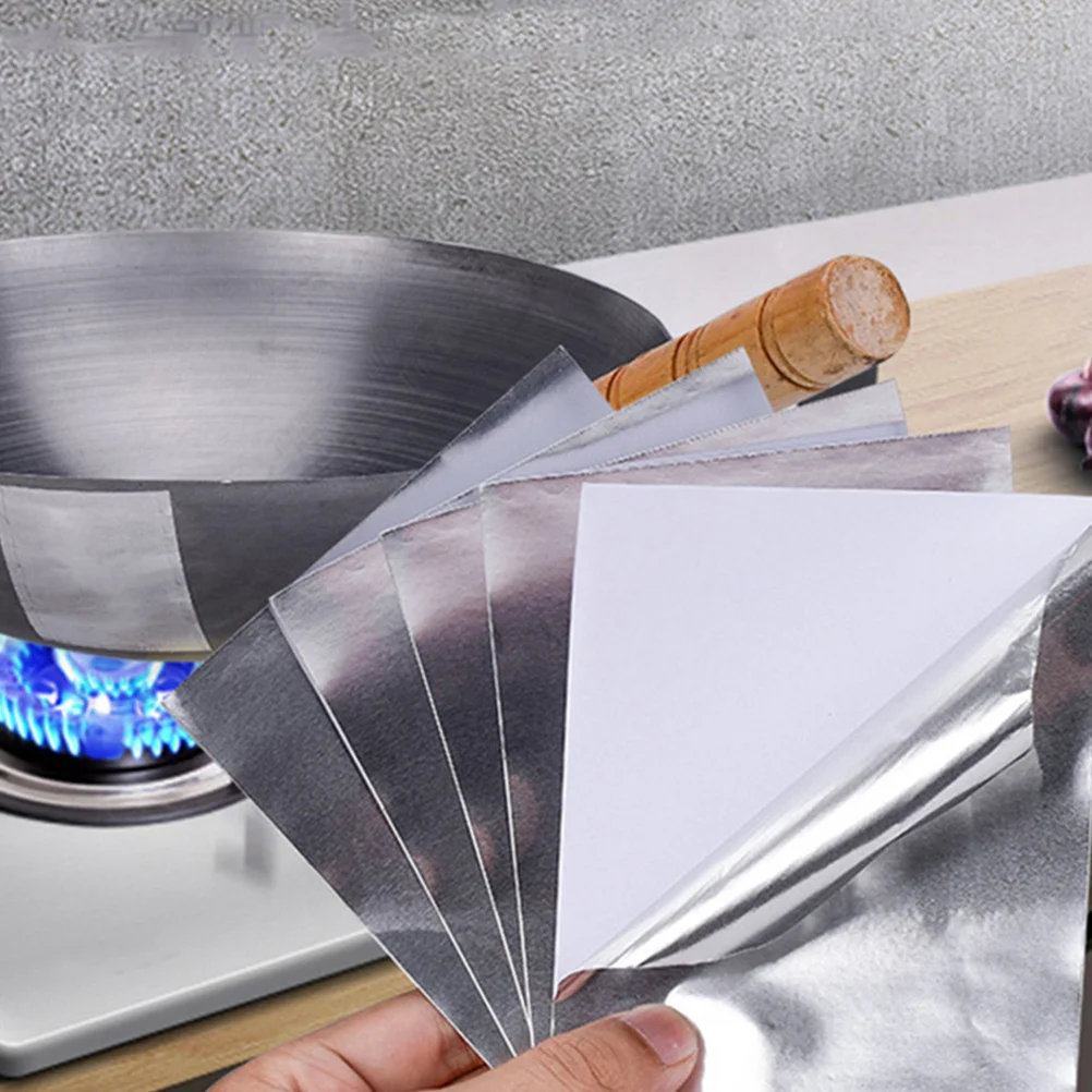

5 Sheets Metal Cookware Repair Patches Aluminum Patch for Soup Pots Pans Leak Proof Seal High Temp Resistant Aluminum Patch