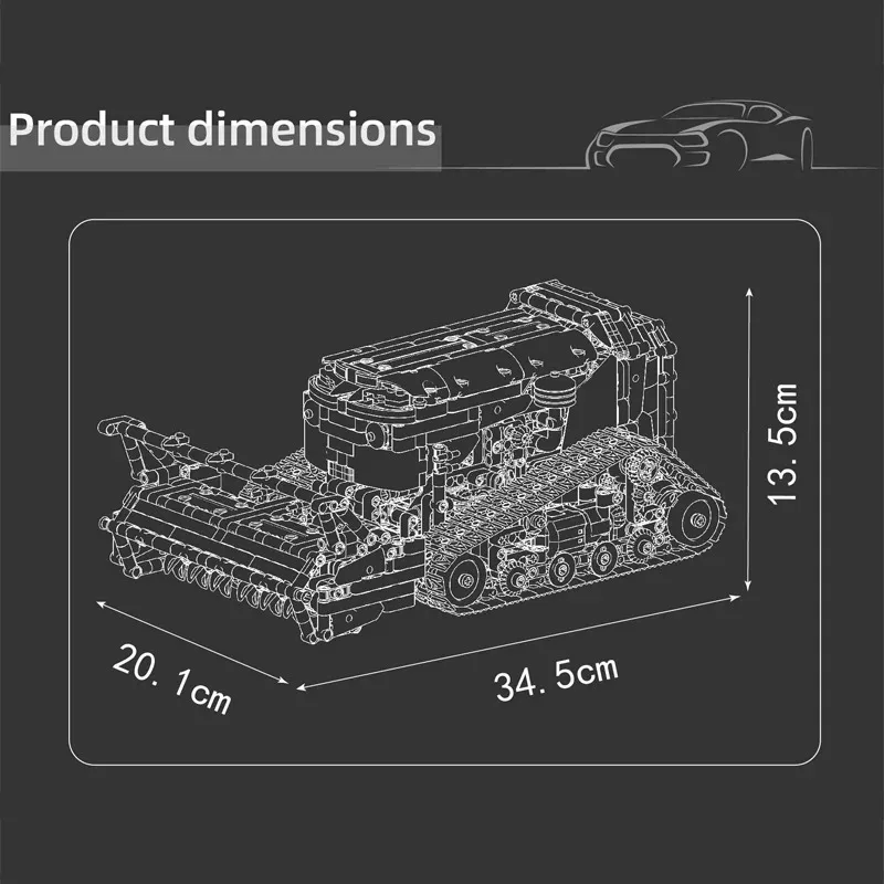 New 2025 Mould King 17086 Remote Control Reclaiming Machine Building Blocks Educational Toys Adults Children Boys Gifts view 6
