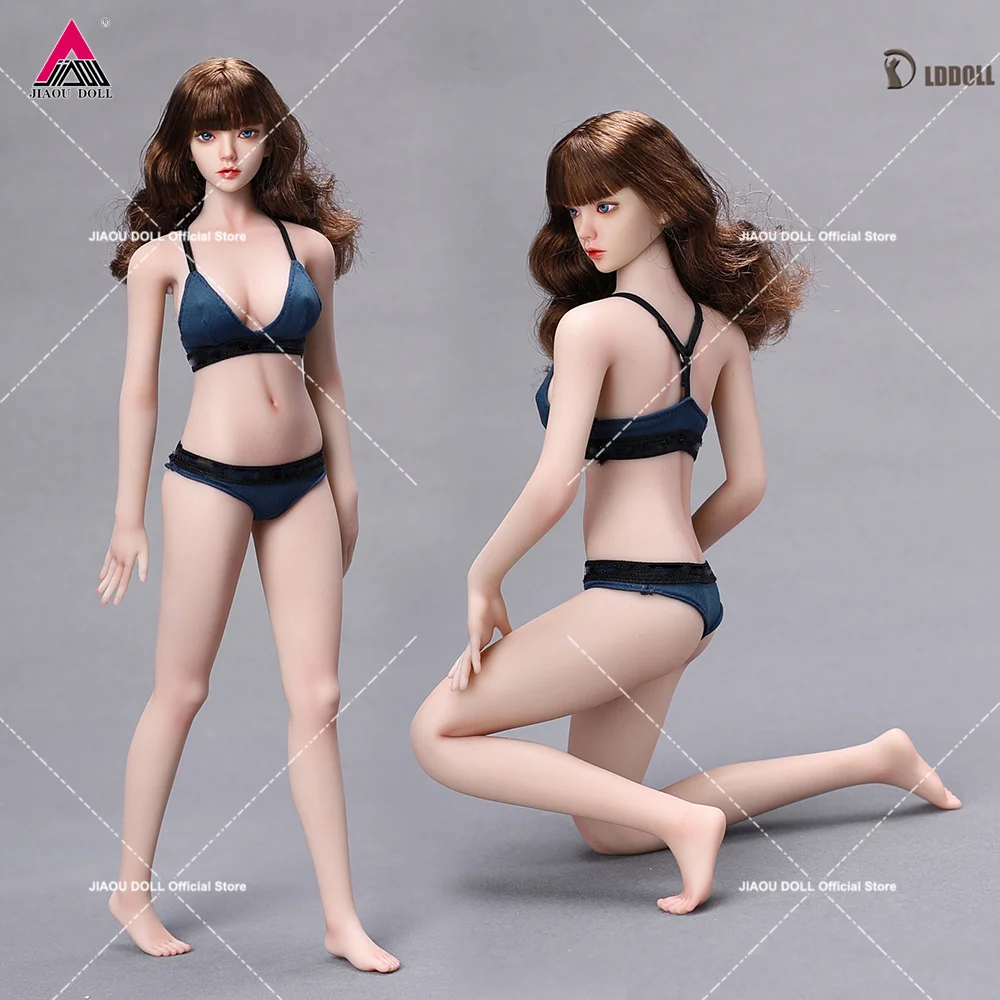 Customized LDDOLL CN28L 1/6 Girl Large Breast Flexible Silicone Seamless Action Figure Body Fit OB Kimi Toys HT Head Sculpts