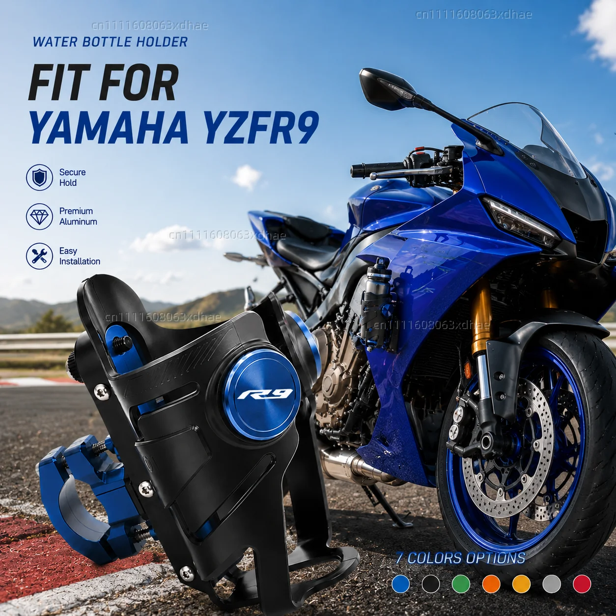 

Motorcycle Water Bottle Holder For YAMAHA YZFR9 YZF-R9 YZF R3 R6 R7 R9 Coffee Beverage Tea Cup Support Modification Accessories