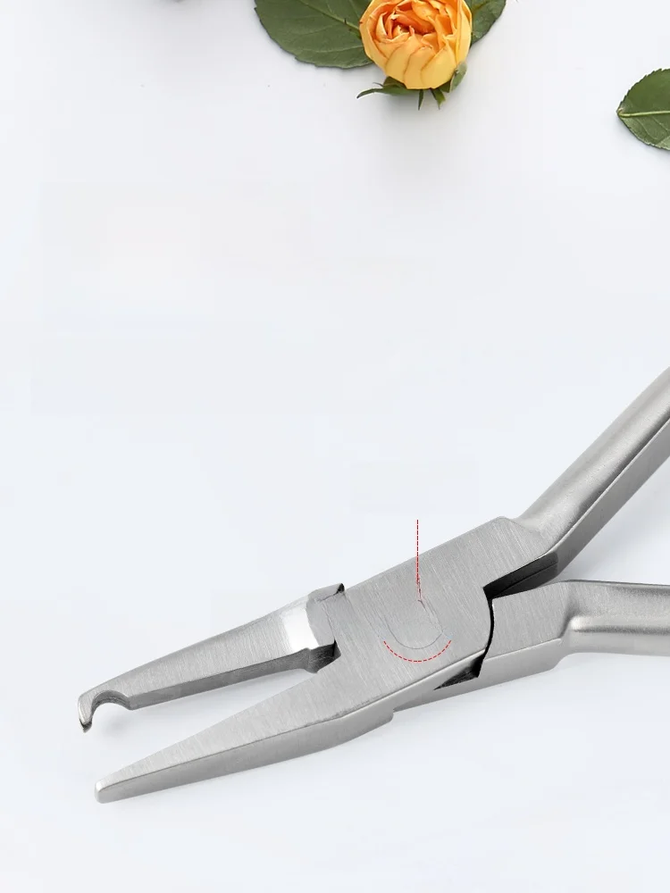 High Strength Adjustable Nose Pad And Temple Arm Pliers for Glasses Repair   Knife Style Optical Tool with Screwdriver