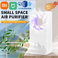Xiaomi Mini Desktop Air Purifier Low Noise USB Multi Intake Strong Wind Removal Secondhand Smoke Odor Smart For Bedroom Office