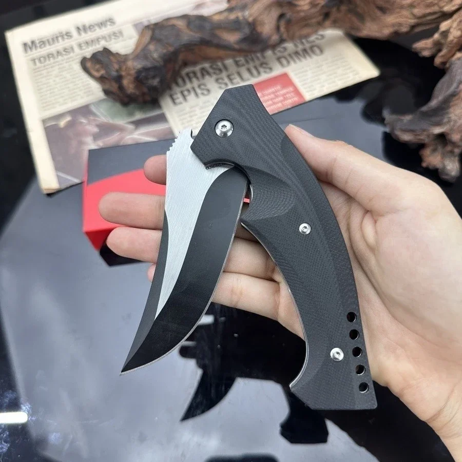 

New Product C196 Ball Bearing Portable Folding Knife CPM S30V Steel Outdoor Camping Hiking Adventure Survival Knife Men's Gift